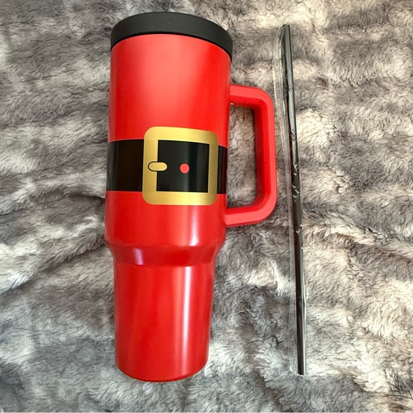 Hallmark Other - Hallmark Santa Tumbler with Straw